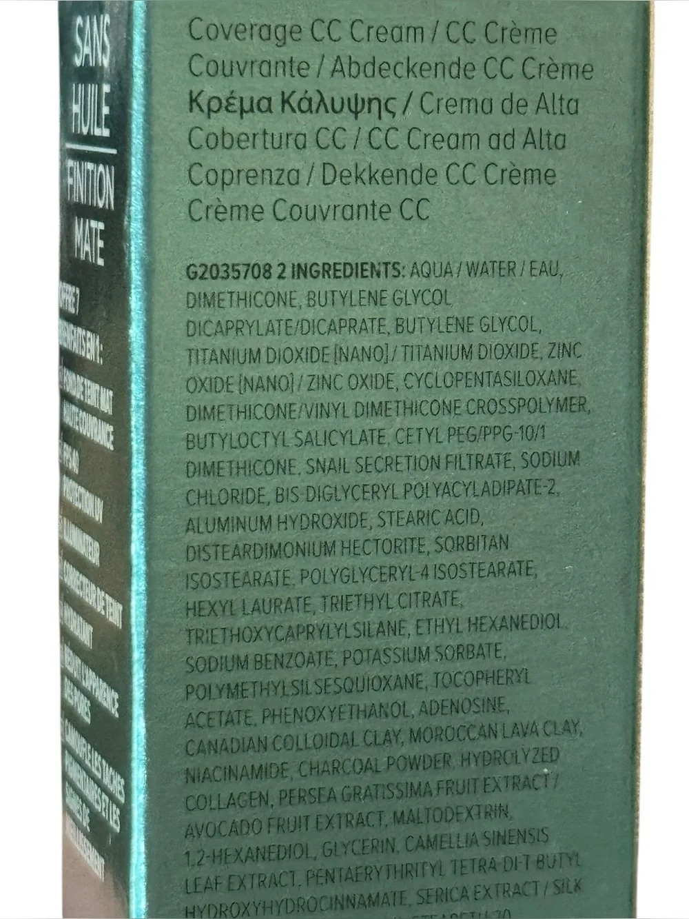 IT Cosmetics CC Oil Free Matte Fair Light 1.08oz New in Box